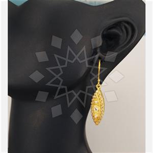 925 Sterling Silver Geometric Dangle Earrings