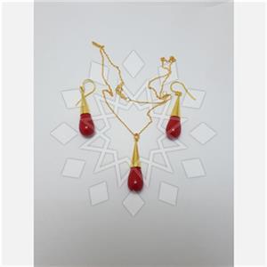 925 Sterling Silver Geometric Earrings Necklace Sets