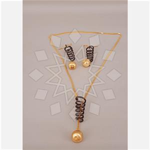 925 Sterling Silver Geometric Earrings Necklace Sets