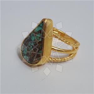 925 Sterling Silver Geometric Gemstone Rings