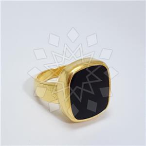 925 Sterling Silver Geometric Gemstone Rings