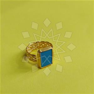 925 Sterling Silver Geometric Gemstone Rings