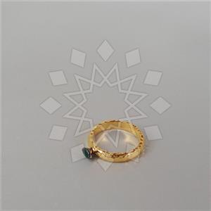 925 Sterling Silver Geometric Gemstone Rings
