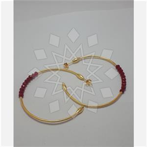 925 Sterling Silver Geometric Hoop Earrings