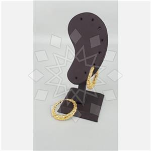 925 Sterling Silver Geometric Hoop Earrings