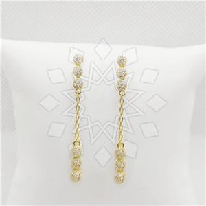 925 Sterling Silver Geometric Minimal Dainty Dangle Earrings