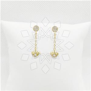 925 Sterling Silver Geometric Minimal Dainty Dangle Earrings