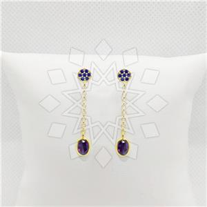 925 Sterling Silver Geometric Minimal Dainty Dangle Earrings