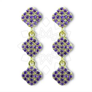 925 Sterling Silver Geometric Minimal Dainty Multi Drop Earrings