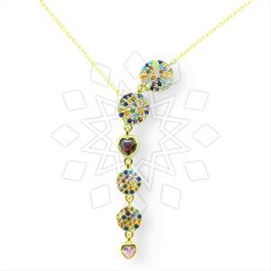 925 Sterling Silver Geometric Minimal Dainty Pendant Necklace