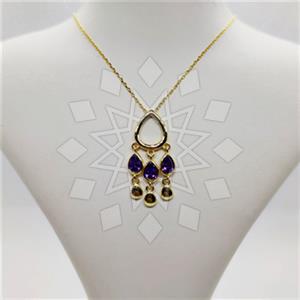 925 Sterling Silver Geometric Minimal Dainty Pendant Necklace