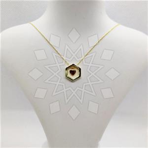 925 Sterling Silver Geometric Minimal Dainty Pendant Necklace