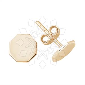 925 Sterling Silver Geometric Minimal Dainty Stud Earrings