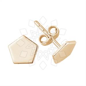 925 Sterling Silver Geometric Minimal Dainty Stud Earrings