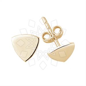 925 Sterling Silver Geometric Minimal Dainty Stud Earrings