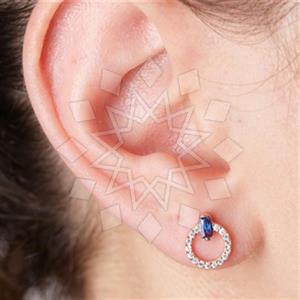 925 Sterling Silver Geometric Minimal Dainty Stud Earrings