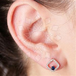 925 Sterling Silver Geometric Minimal Dainty Stud Earrings