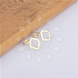 925 Sterling Silver Geometric Minimal Dainty Stud Earrings