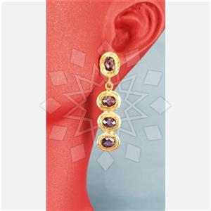 925 Sterling Silver Geometric Multi Drop Earrings