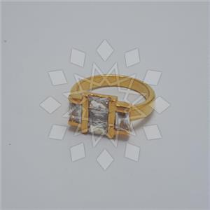 925 Sterling Silver Geometric Multi Gemstone Rings