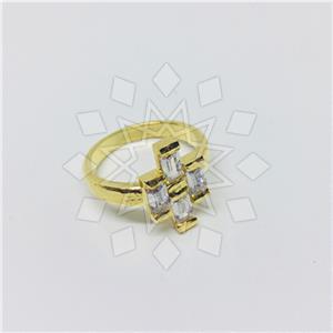 925 Sterling Silver Geometric Multi Gemstone Rings