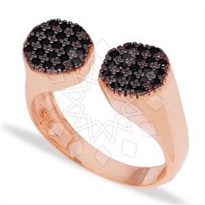 925 Sterling Silver Geometric Multi Gemstone Rings