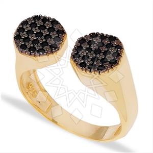 925 Sterling Silver Geometric Multi Gemstone Rings