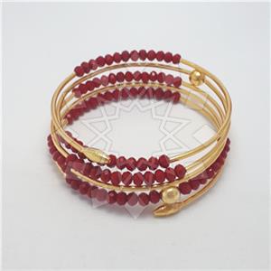 925 Sterling Silver Geometric Multi Strand Bracelet