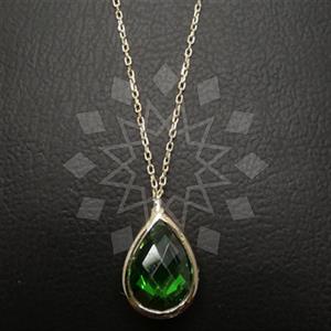 925 Sterling Silver Geometric Pendant Necklace