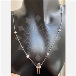 925 Sterling Silver Geometric Pendant Necklace