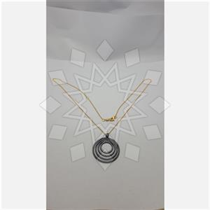 925 Sterling Silver Geometric Pendant Necklace