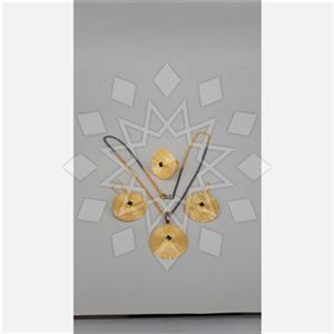 925 Sterling Silver Geometric Ring Earring Necklace Sets