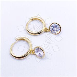 925 Sterling Silver Geometric Single Drop Earrings