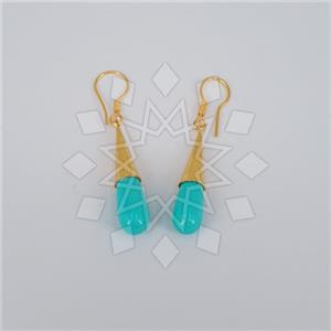 925 Sterling Silver Geometric Single Drop Earrings