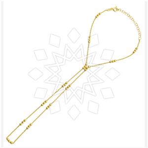 925 Sterling Silver Geometric Single Finger to Bracelet Hand Jewelry