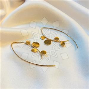 925 Sterling Silver Geometric Statement Earring