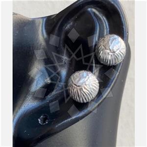 925 Sterling Silver Geometric Stud Earrings