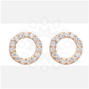 925 Sterling Silver Geometric Stud Earrings