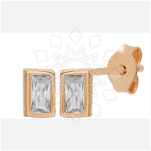 925 Sterling Silver Geometric Stud Earrings