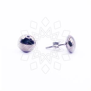 925 Sterling Silver Geometric Stud Earrings