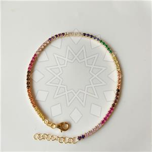 925 Sterling Silver Geometric Tennis Bracelets