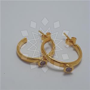 925 Sterling Silver Geometric Unique Earrings