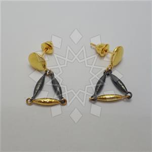 925 Sterling Silver Geometric Unique Earrings