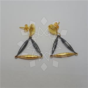 925 Sterling Silver Geometric Unique Earrings