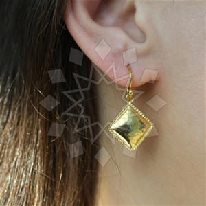 925 Sterling Silver Geometric Unique Earrings