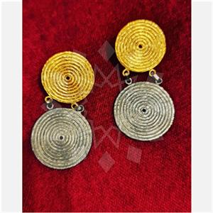 925 Sterling Silver Geometric Unique Earrings