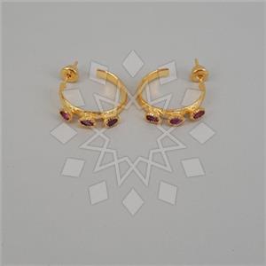 925 Sterling Silver Geometric Unique Earrings