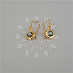 925 Sterling Silver Geometric Dangle Earrings