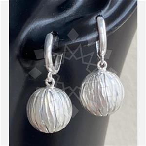 925 Sterling Silver Geometric Dangle Earrings