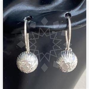925 Sterling Silver Geometric Dangle Earrings